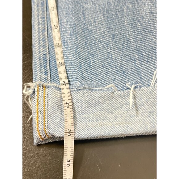AGOLDE Cherie High Rise Straight Leg Light Wash Jeans size 25 - Picture 13 of 15